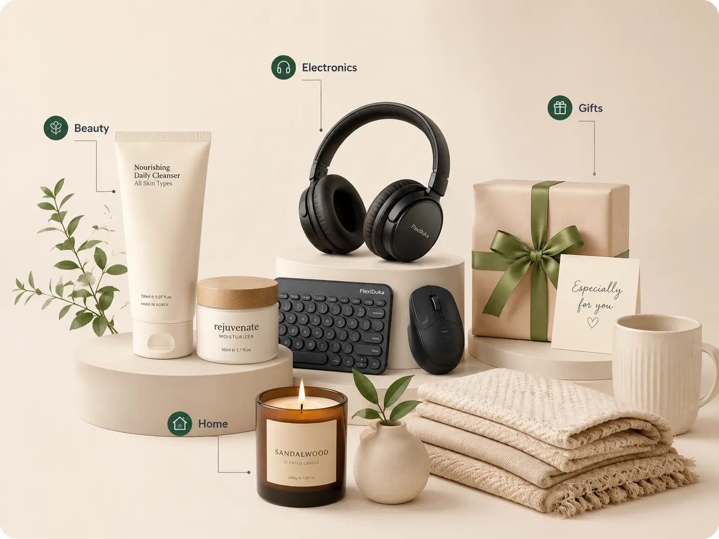 FlexiDuka online shop examples